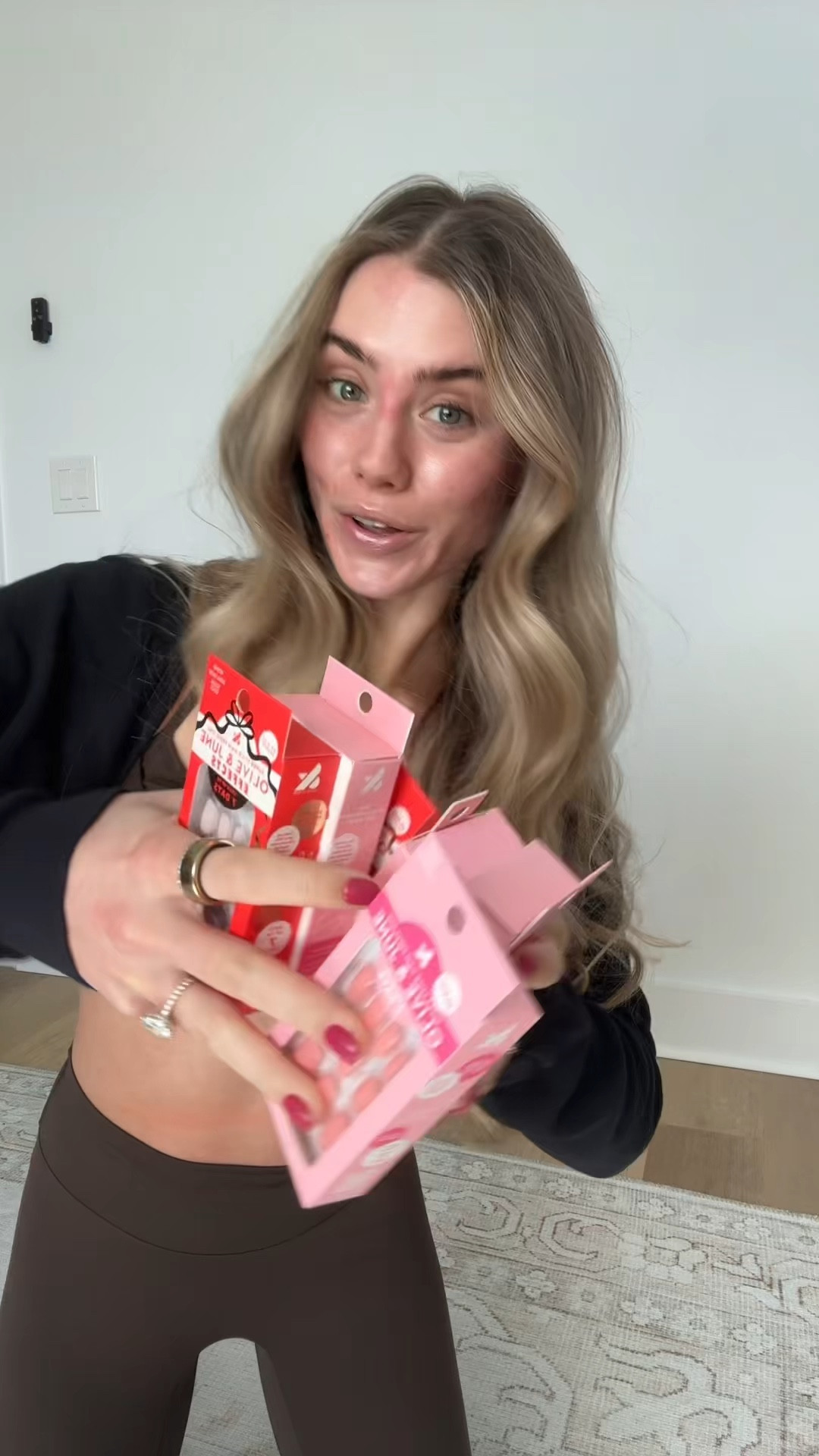 A new mani to make any outfit not to mention done in minutes at-home, thanks to @oliveandjune 💅💓 These are my new favorite press-on nails from Olive and June, Who knew press-on nails could save so much time and money!?✨ 🚨Be sure to save this post for the next time you do press on nails for all the good tips and tricks! @target
Be sure to apply even pressure on all edges of the nail, not just the center. 
Avoid washing your hands or getting your nails wet for at least an hour after application. 
Start with the pinky and always end with the thumb. 
More pressure = the longer your nails will stick. 
Layout the corresponding nail size for each nail before application.
Size down in nail if you’re in between sizes! Ex. If the six feels kinda big, go with the five. 
Create a note in the notes app of your phone of your nail sizes to save time.

#LTKgrwm #LTKselfcare #LTKBeauty