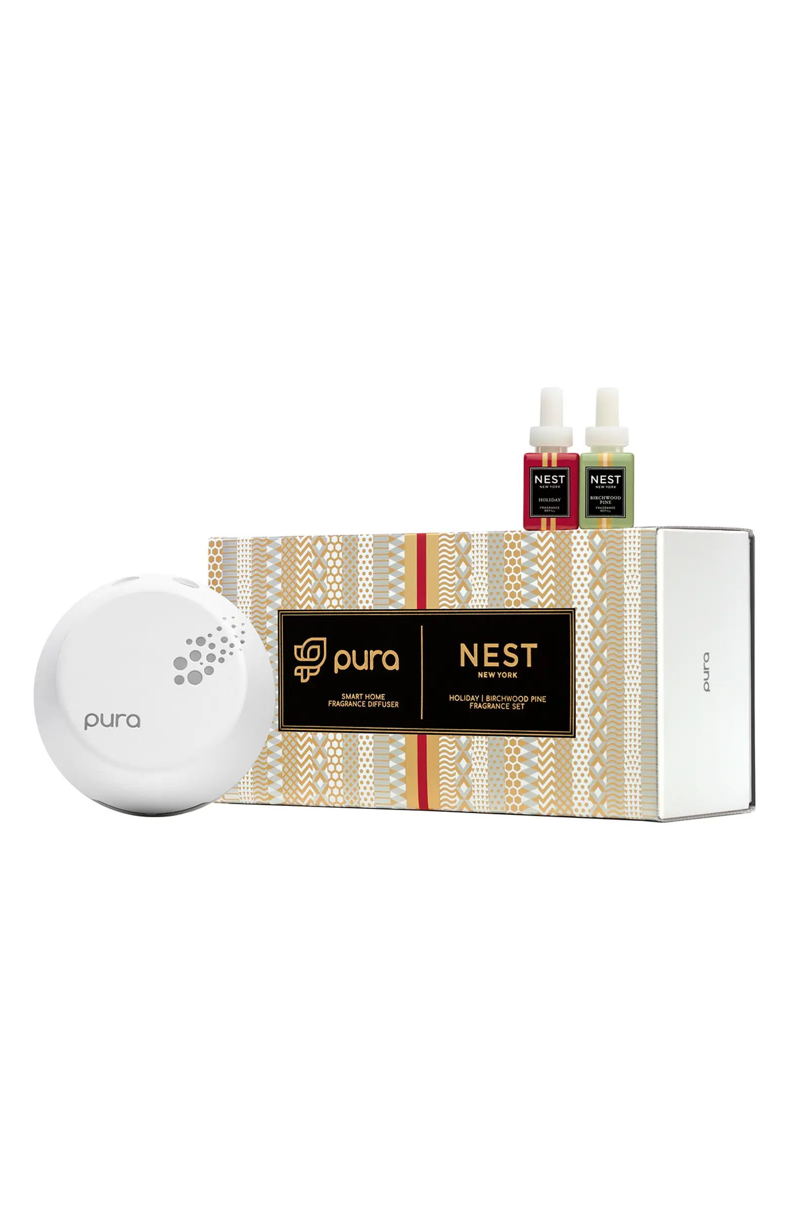 Holiday & Birchwood Pine Pura Smart Home Fragrance Diffuser | Nordstrom
