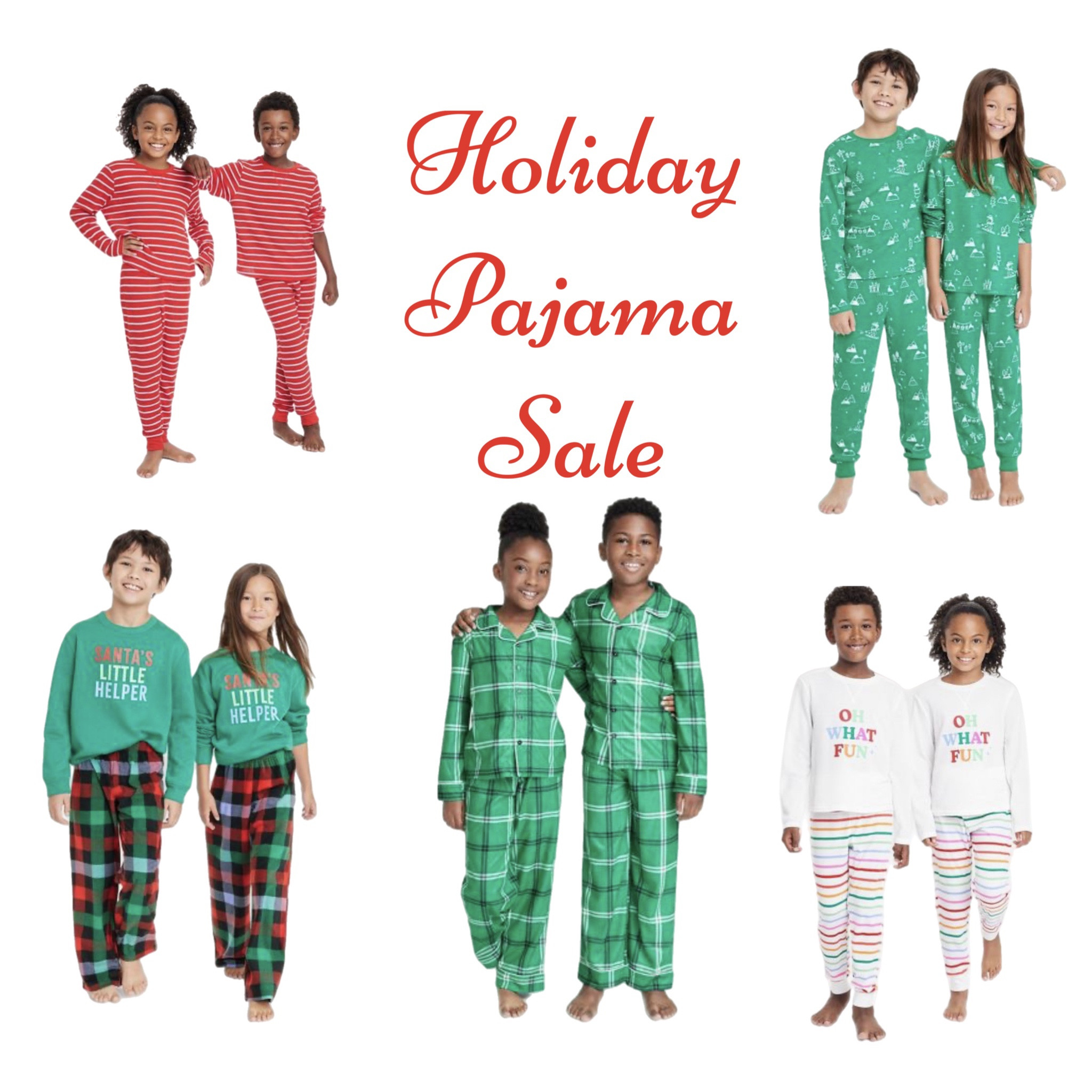 40% off holiday pajamas for the whole family! Many styles and combinations to choose from with baby, kids, men’s and women’s sizes and even matching options for your 4 legged family members! These always sell out quick though so hurry!

#LTKsalealert #LTKHoliday #LTKHolidaySale
