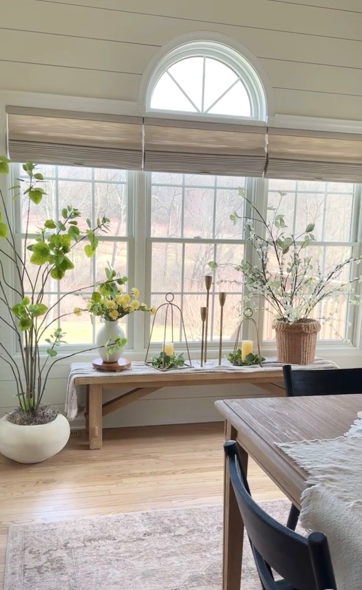 My favorite whimsical 6' coggygria tree. Planters, greenery, florals, similar candlesticks and open lanterns  

#LTKHome