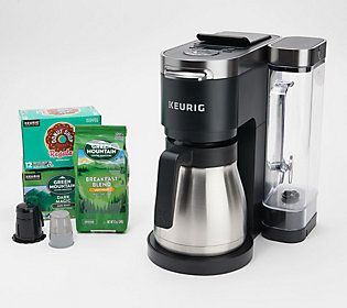 Keurig K-Duo Plus Coffee Maker w/ 24 K-cups, My K-cup& Grounds | QVC