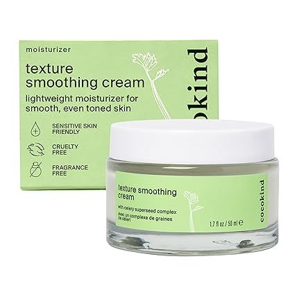 Cocokind Texture Smoothing Cream, Face Moisturizer with Squalane, Celery Seed and Cucumber, Face ... | Amazon (US)