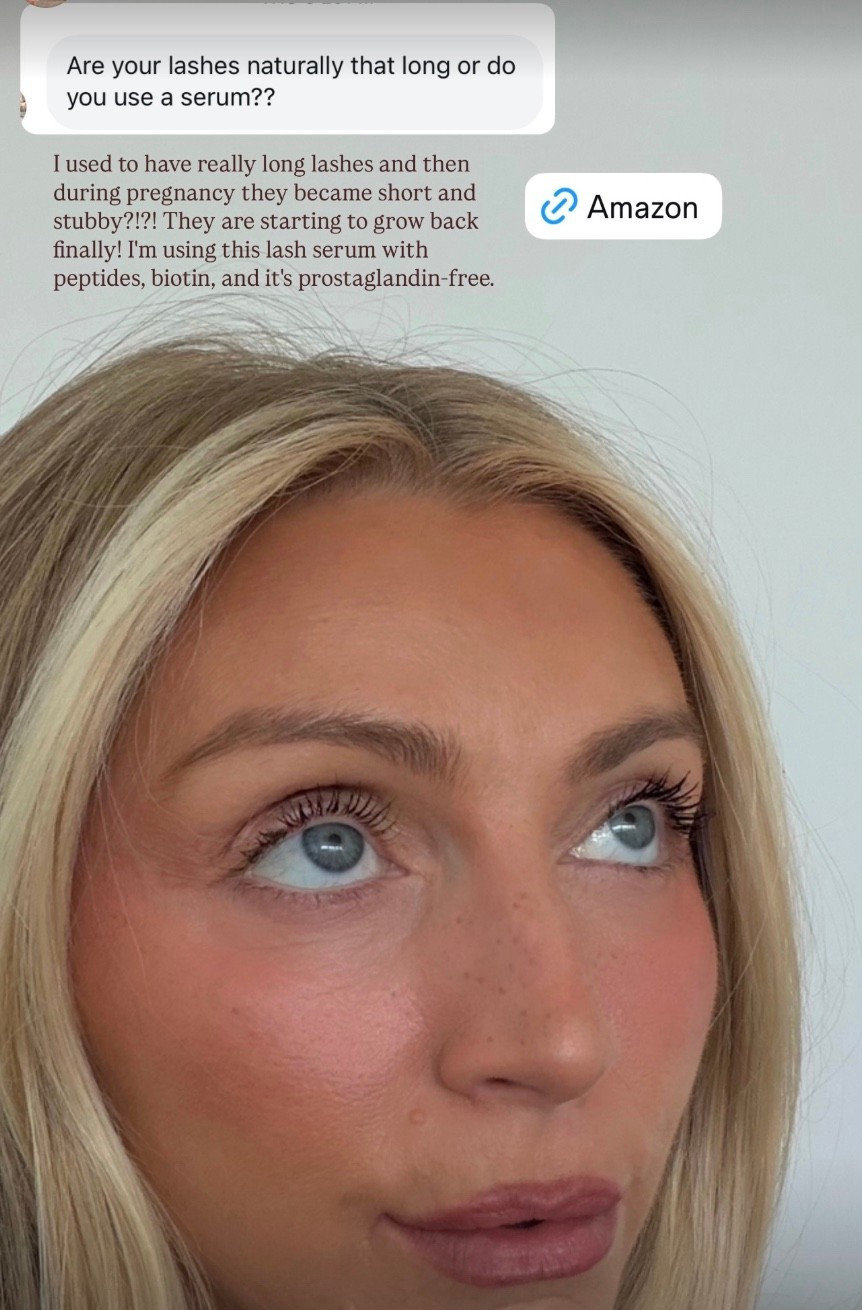 Lash serum I’ve been using