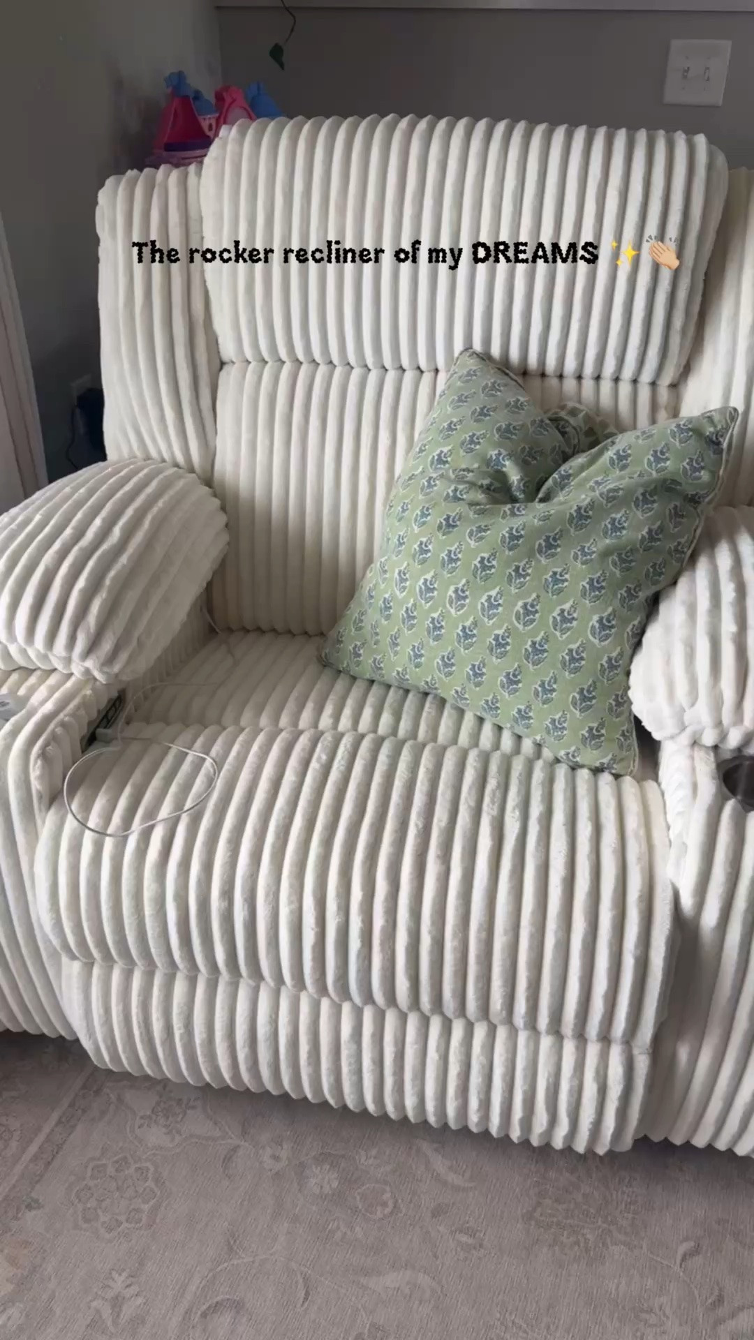 A rocket recliner I’ll never end up leaving.

#LTKHome
