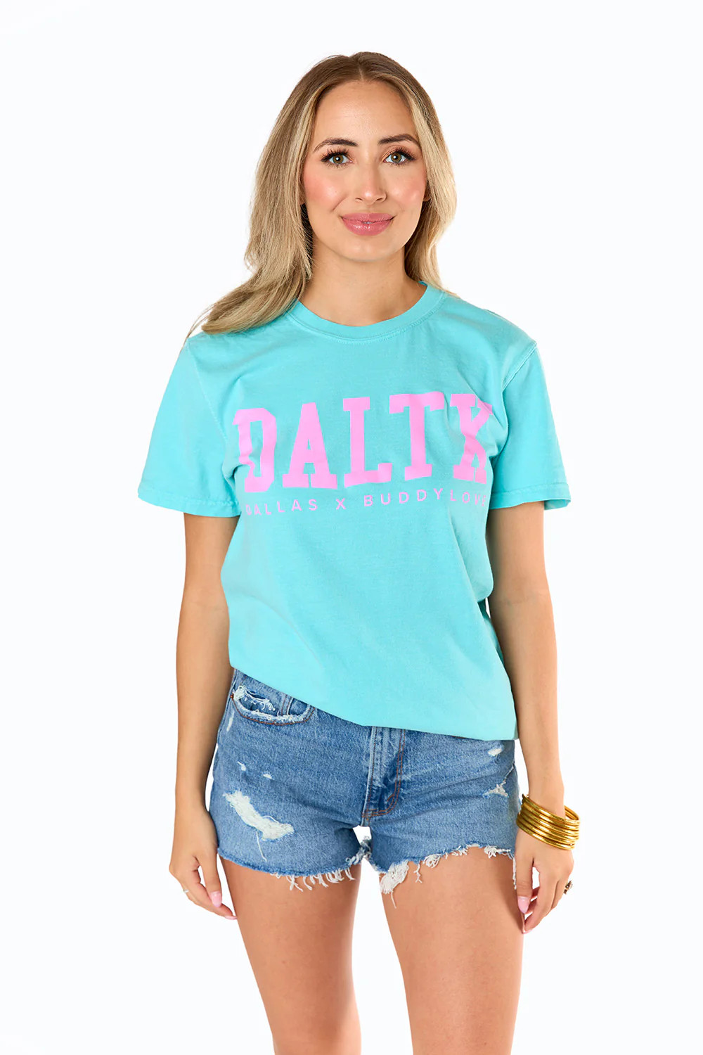 BuddyLove X Comfort Colors | DALTX Graphic Tee | Chalky Mint | BuddyLove
