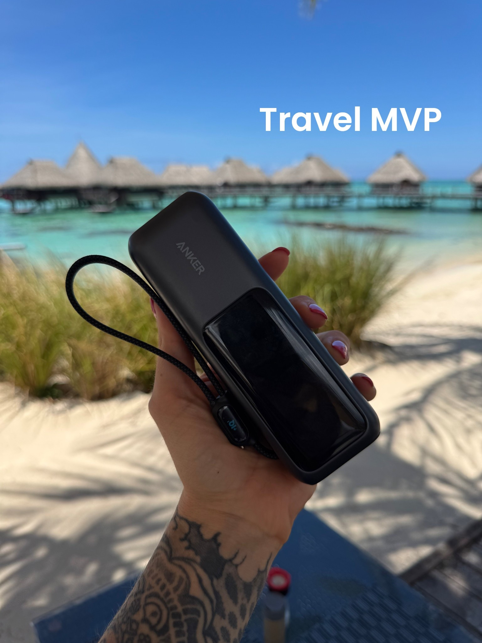 Can charge a laptop (or your phone multiple times because you can’t stop taking pictures of this beautiful place) 

#LTKCyberWeek #LTKTravel #LTKGiftGuide