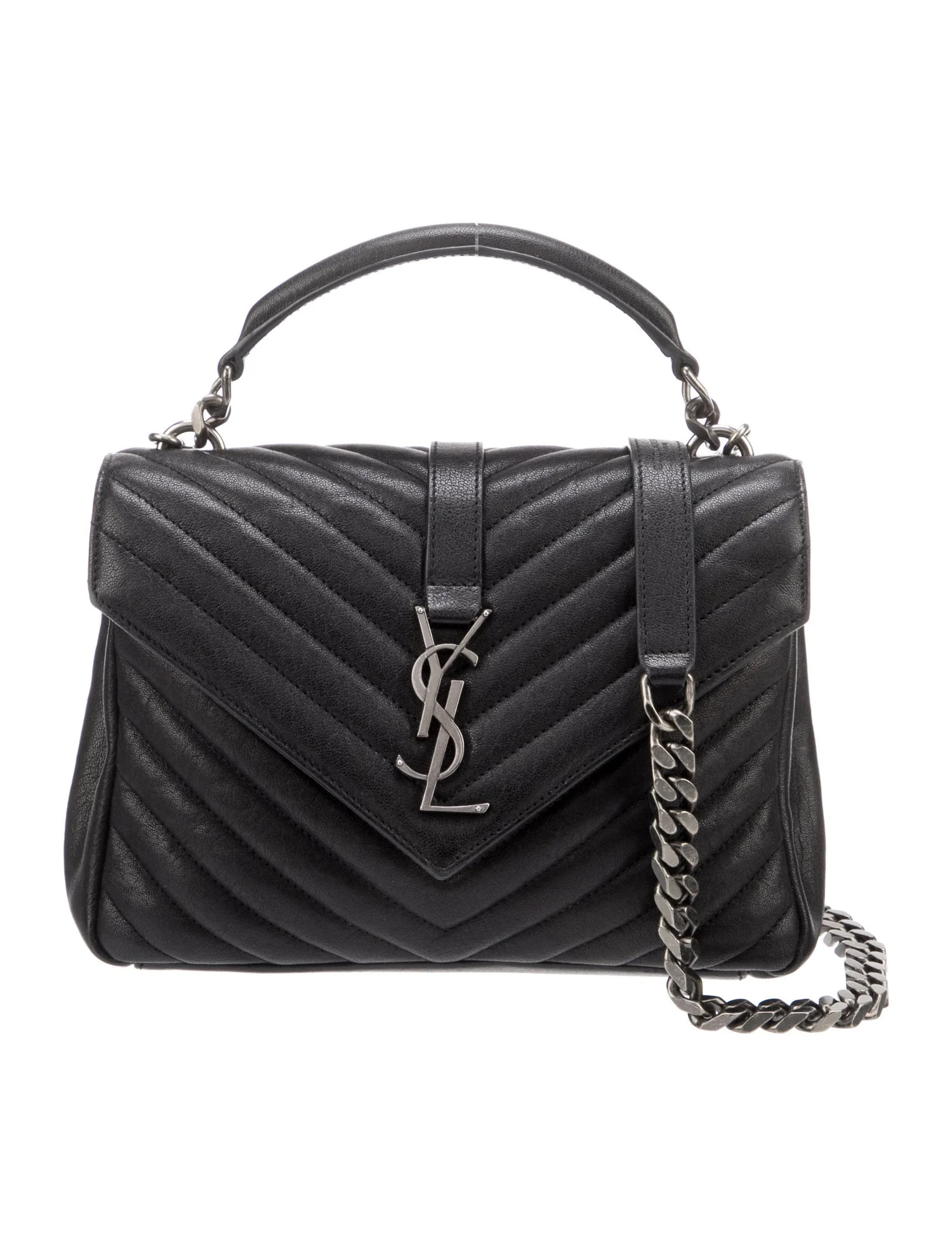 Medium Monogram Matelasse College Bag | The RealReal