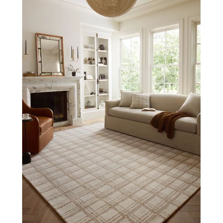 Chris Loves Julia x Loloi Polly Cream / Sand Area Rug | Wayfair North America