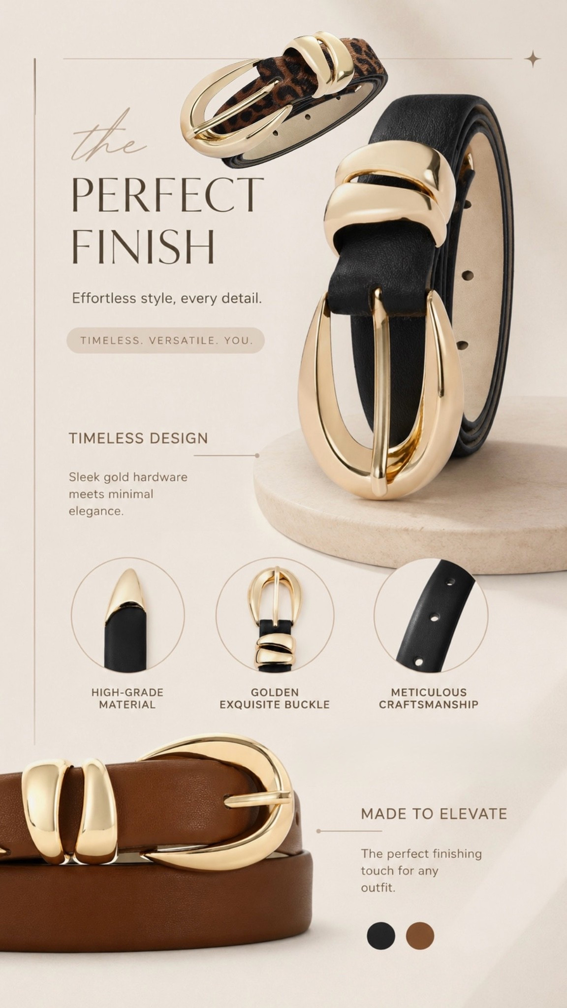 The finishing touch with quality details!

#LTKgrwm #LTKootd #LTKSaleAlert