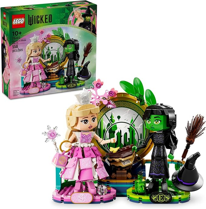 LEGO Wicked Elphaba & Glinda Figures Building Toys - Wicked Toys for Kids, Girls & Boys, Age 10+ ... | Amazon (US)