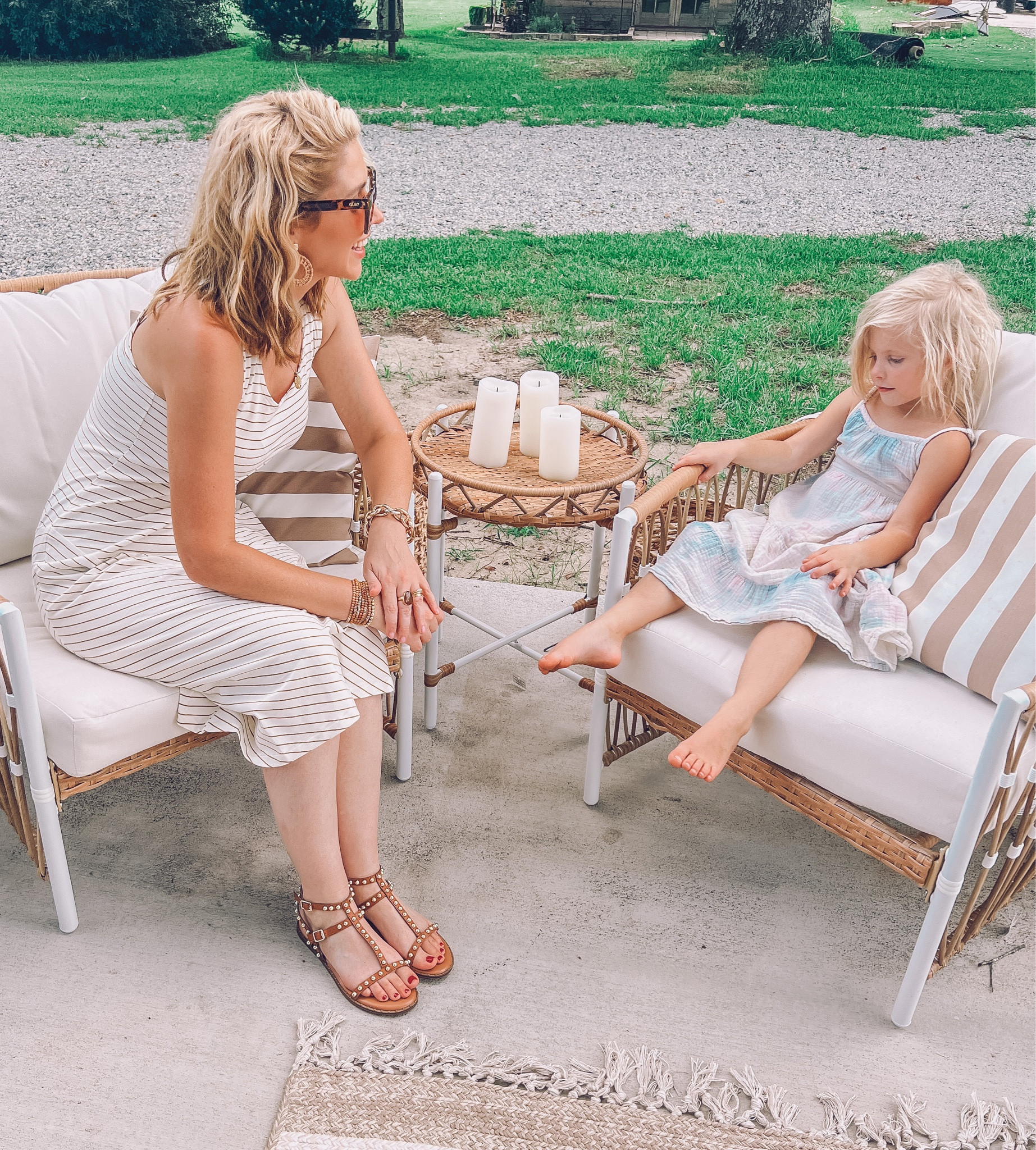 Walmart Home finds! It’s the season for outdoor living! ☀️ 
All of our outdoor furniture is from @walmart and we love it! 🩷

#LTKHome #LTKFamily #LTKSeasonal