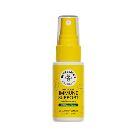 Beekeeper's Naturals Propolis Throat Spray, Immune Support, 1 fl oz | Walmart (US)