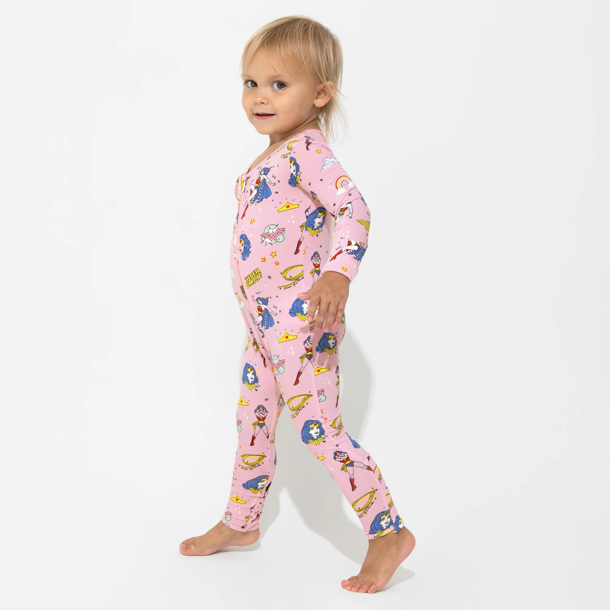 Wonder Woman Bamboo Convertible Footie | Bellabu Bear
