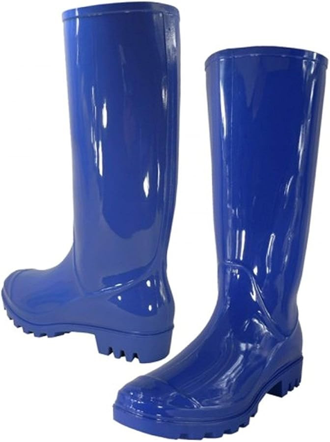 Women Rain Boots Stylish Waterproof Rubber Boots for Ladies | Amazon (US)