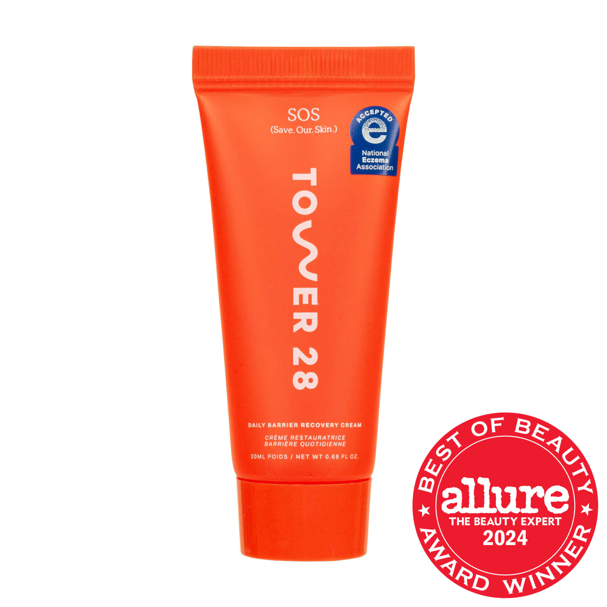 Tower 28 Beauty Mini SOS Daily Barrier Recovery Cream 0.68 fl oz/20ml | Sephora (US)