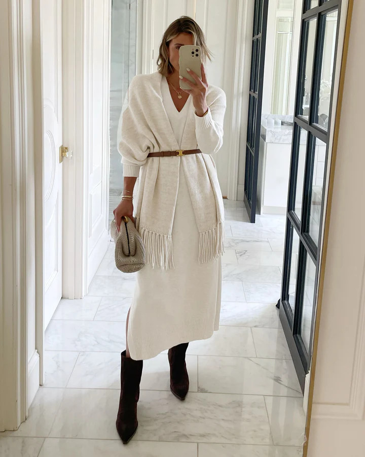 Splendid x @Cellajaneblog Cashblend Sweater Dress | Splendid