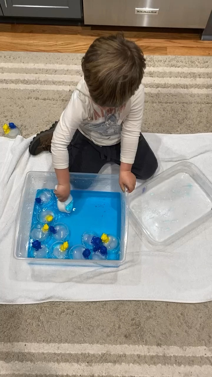 Ice skating bears is the perfect winter sensory activity! Freeze the bears in a muffin tin and you will be so glad you did- your kids will love it! 

#LTKFamily #LTKSeasonal #LTKKids