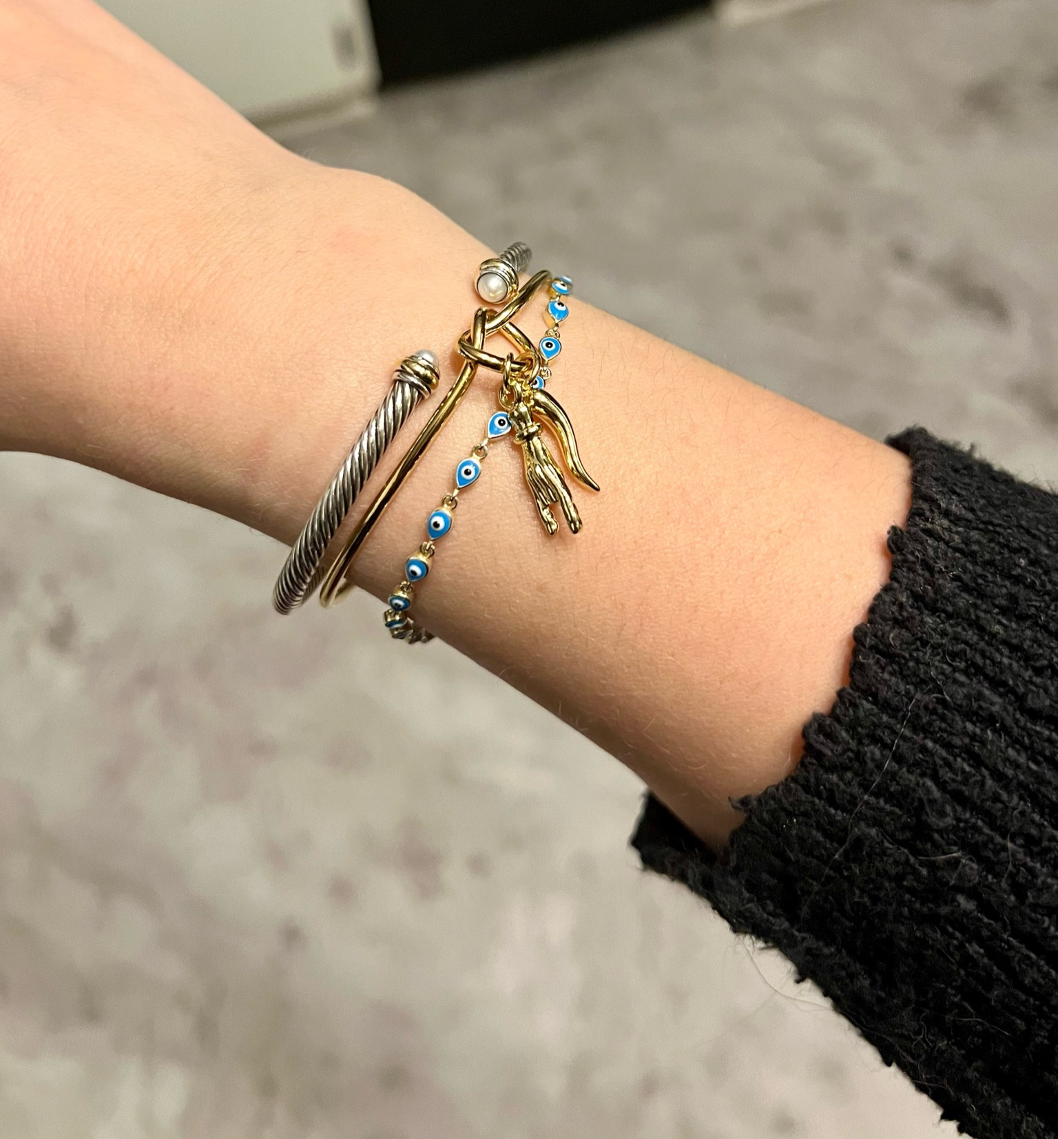 Wrist stack today. Jewelry from Etsy is chefs kiss😘

#LTKstyletip #LTKfindsunder50 #LTKbeauty