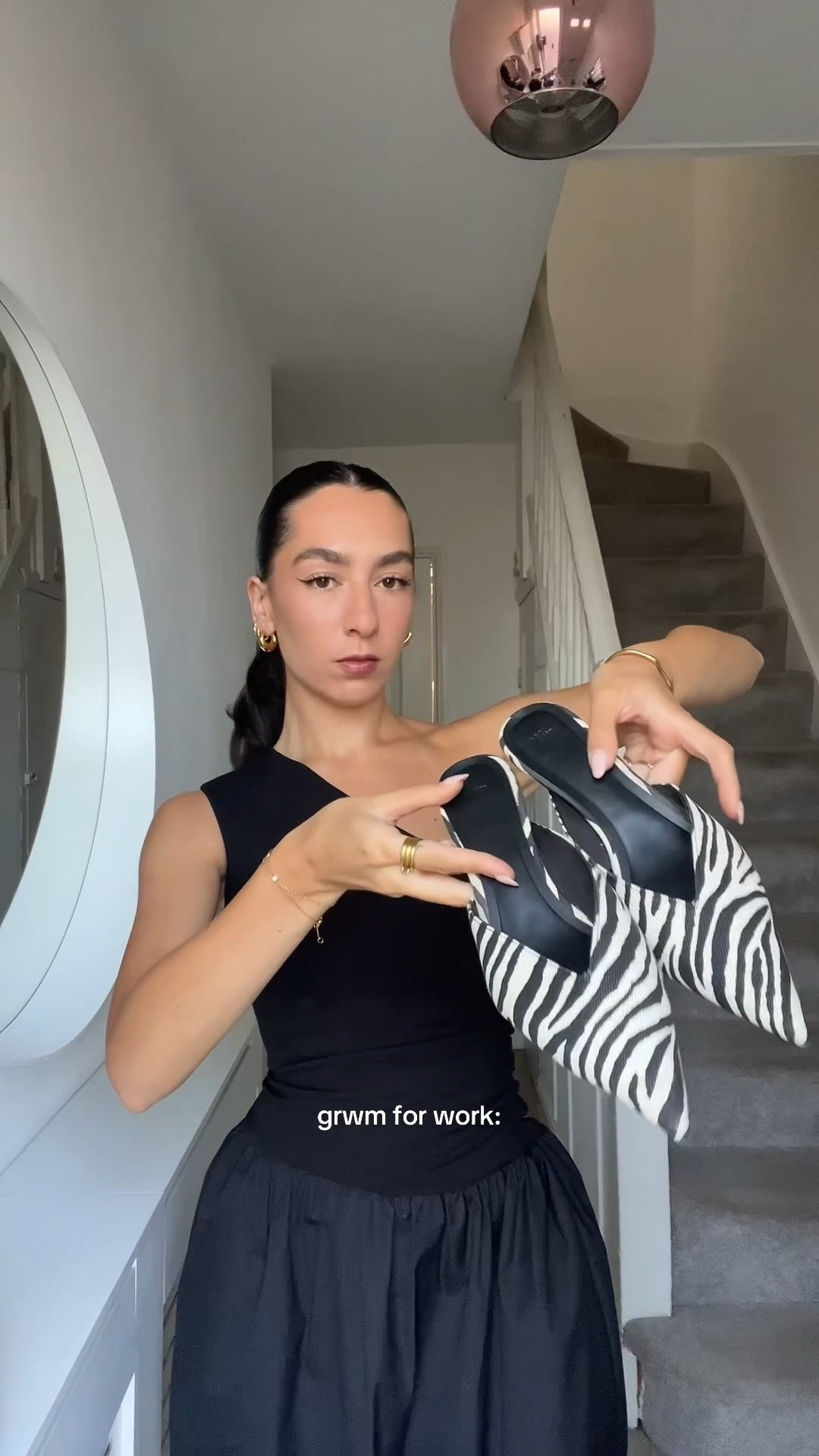 Grwm. Summer dress. Asos. Demellier bag. Zebra print heels. H&m