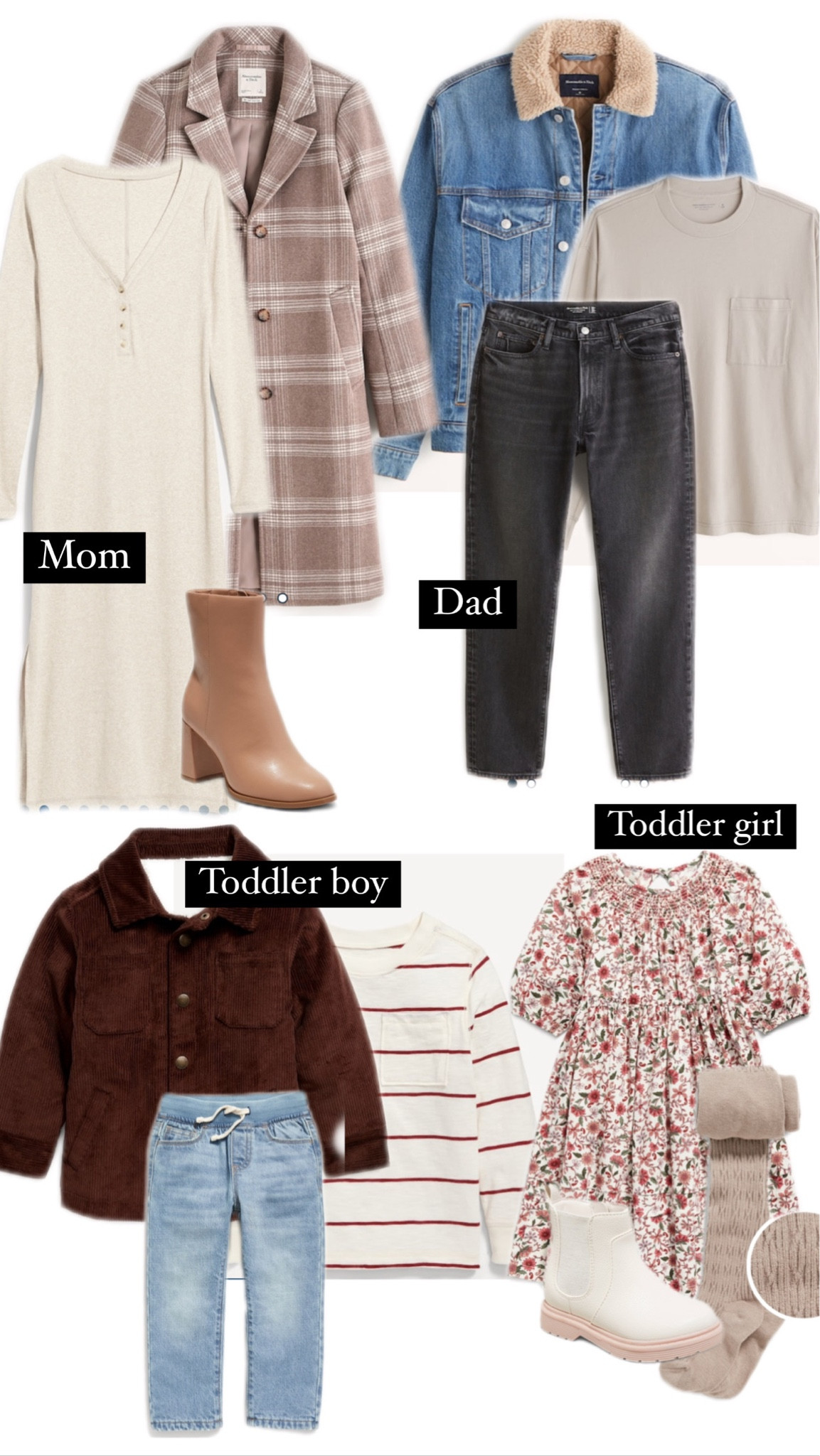 Favorite outfits for fall photoshoot! Add those layers! Coats, textures, and a coordinated palette is photo perfection! 🤎

#LTKcurves #LTKSeasonal #LTKkids