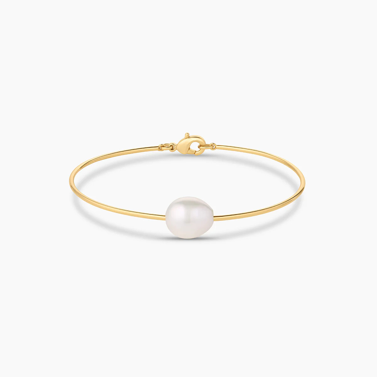 Isla Pearl Bangle Bracelet | THATCH