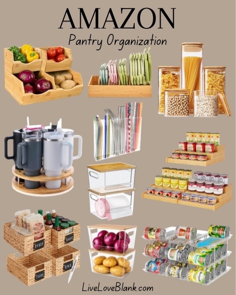 Amazon pantry organization 
Home organization 
Home refresh 

#LTKfoodie #LTKHome #LTKOver40