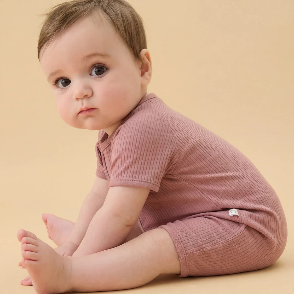 Strawberry Fields & Ribbed Summer Baby Pajamas 2 Pack | Baby Mori (US)