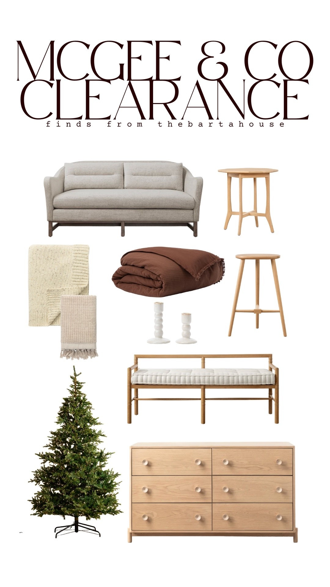 McGee & Co. clearance is good right now! 

#LTKHoliday #LTKHome #LTKSaleAlert