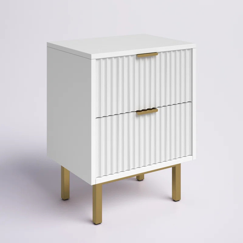 Glenbrook Solid + Manufactured Wood Nightstand | Wayfair North America