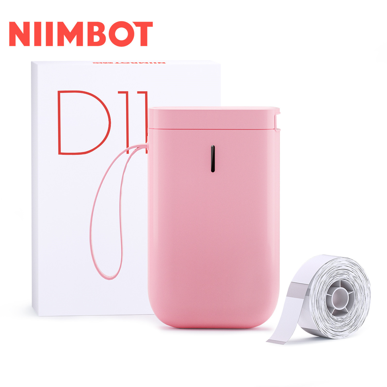 Niimbot Mini Impresora de Etiquetas Inalámbrica Bluetooth con Cinta, Pink | Walmart (US)