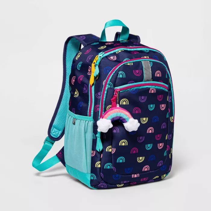 17" Kids' Backpack Navy Rainbow - Cat & Jack™ | Target