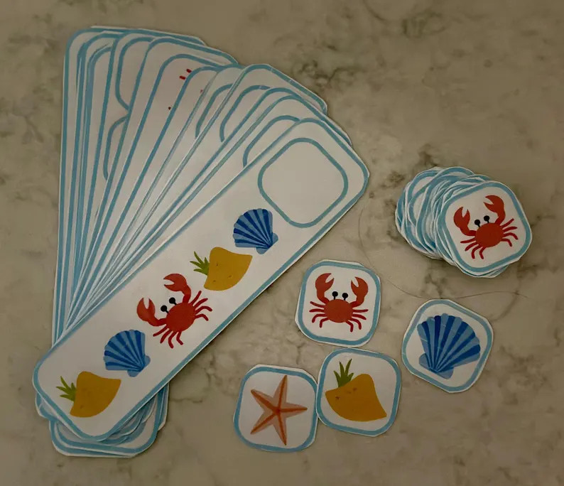 Beach Theme Sensory Bin Kit | Montessori Toddler Toy - Etsy | Etsy (Global)