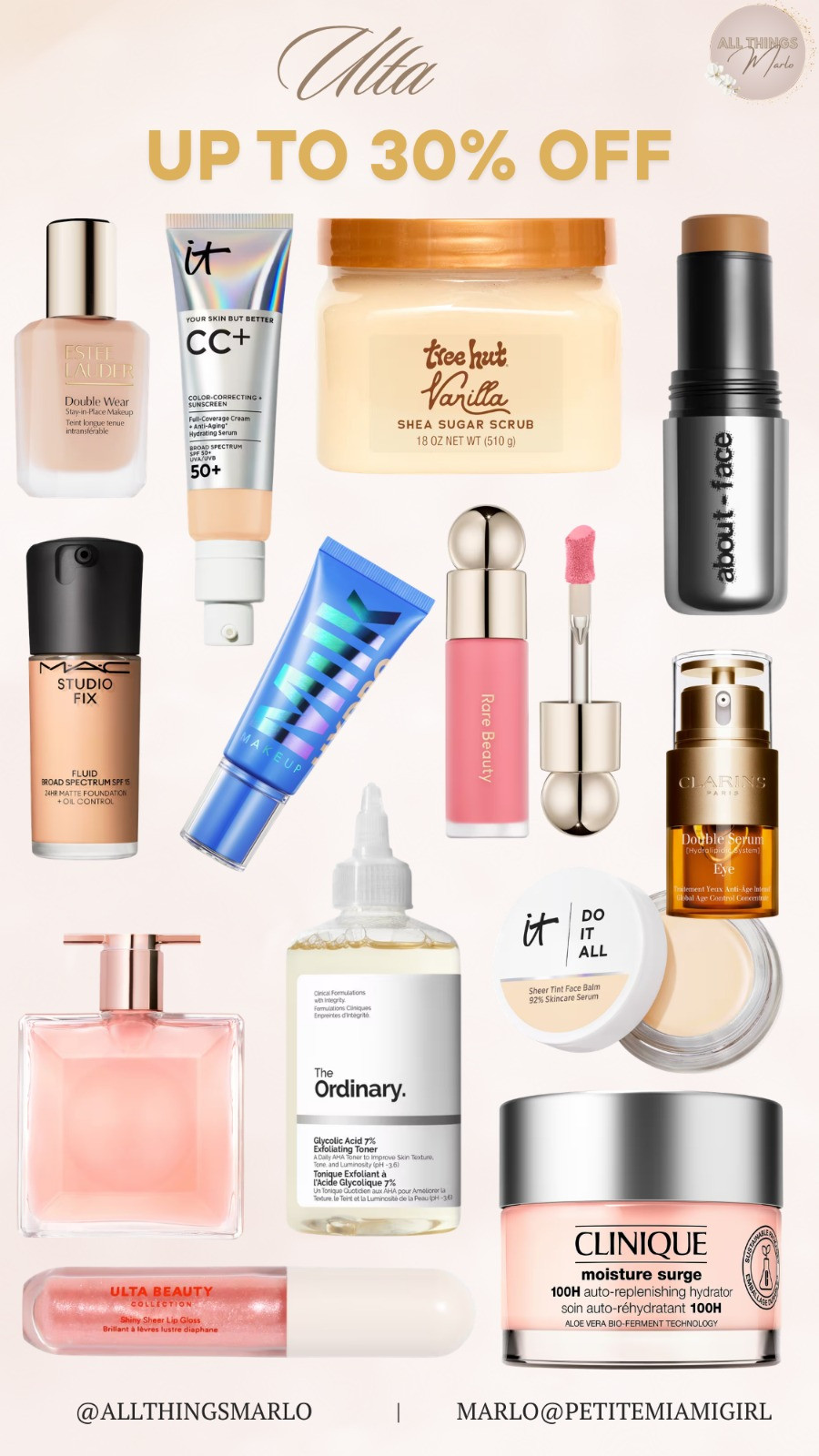 Ulta up to 30% off. 

 #LTKgrwm #LTKmorningroutine #LTKselfcare