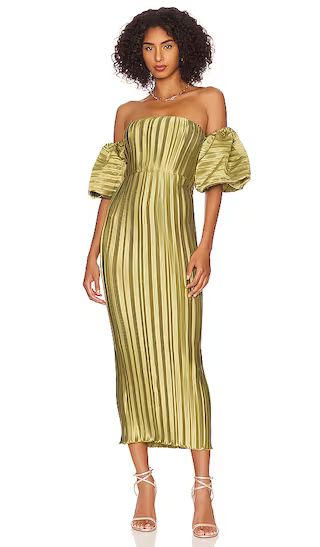 Sirene Gown in Olive | Revolve Clothing (Global)