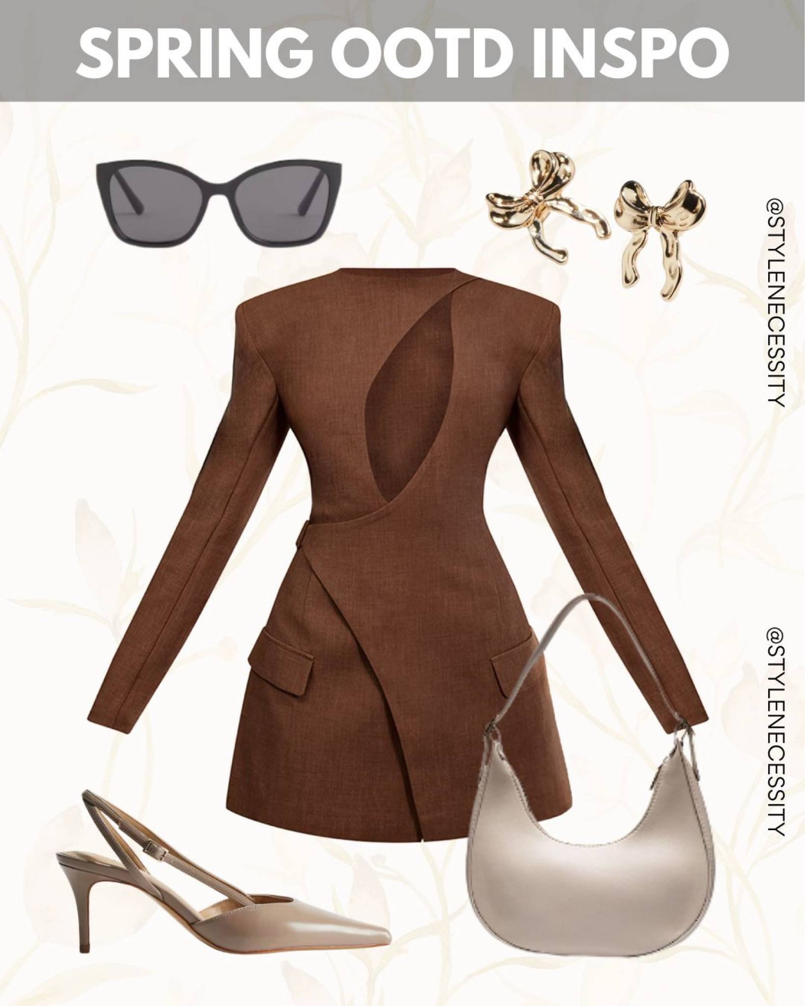 Spring fashion is all about effortless elegance! This chic brown blazer dress paired with neutral accessories is the ultimate power look for the season. Whether you’re heading to brunch, a business meeting, or a stylish night out, this outfit will have you turning heads.✨

#SpringOOTD #StyleInspo #ChicAndClassy #MinimalistFashion #TrendyLooks #SpringStyle #FashionGoals #WardrobeEssentials #BlazerDress #NeutralAesthetic #WomensFashion #StreetStyle #StyleNecessity #EffortlessChic #ClassyOutfits #OutfitInspo #ElegantLooks #TimelessFashion #TrendyAccessories #ModernChic #StyleGuide #OOTDTrends #RunwayReady #LuxuryLook

#LTKspring #LTKuk #LTKstyletip