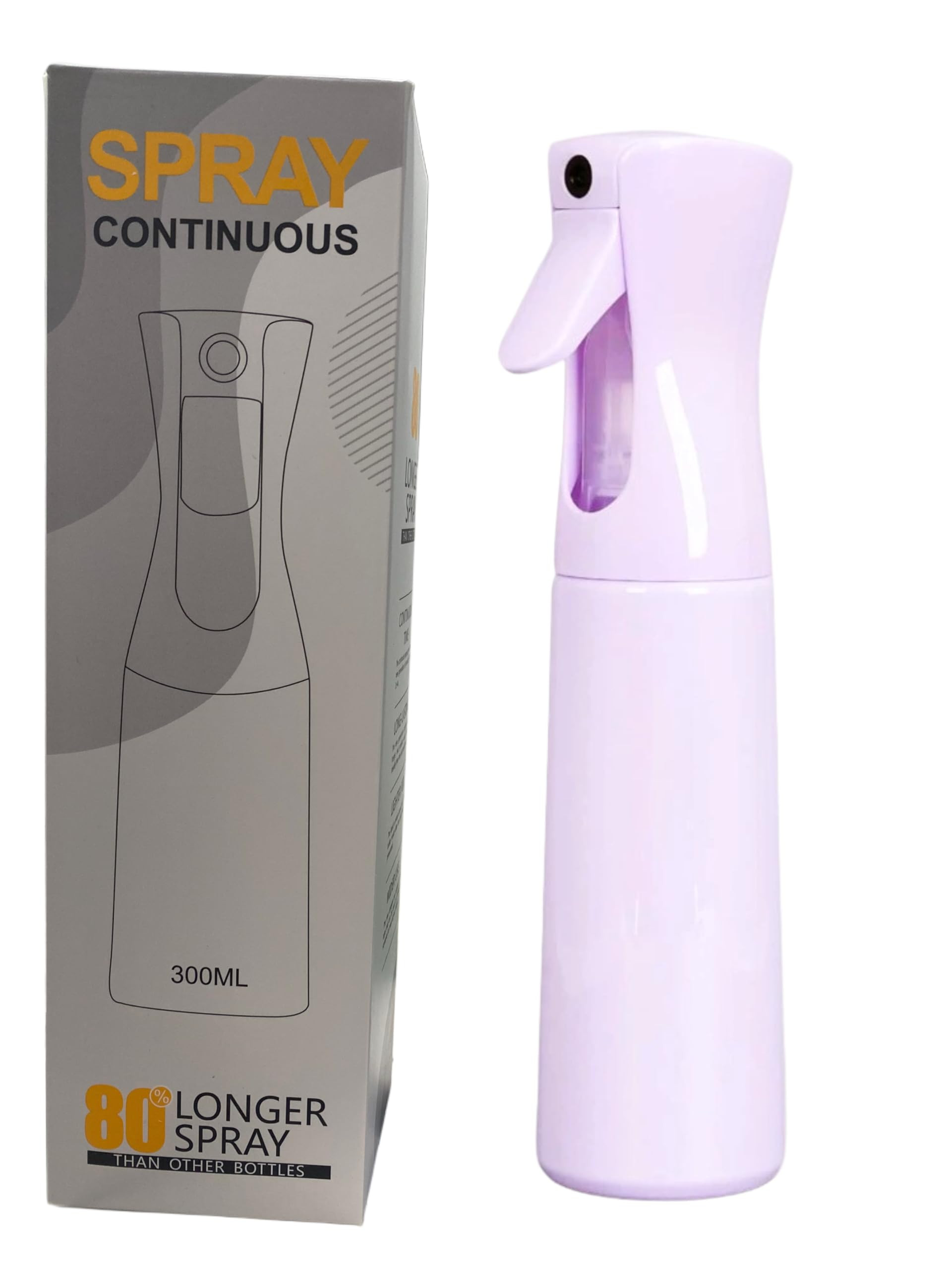 Continuous spray bottle (purple 10oz) for Cleaning, Hairstyling, Gardening, Misting, and Skin Car... | Amazon (US)