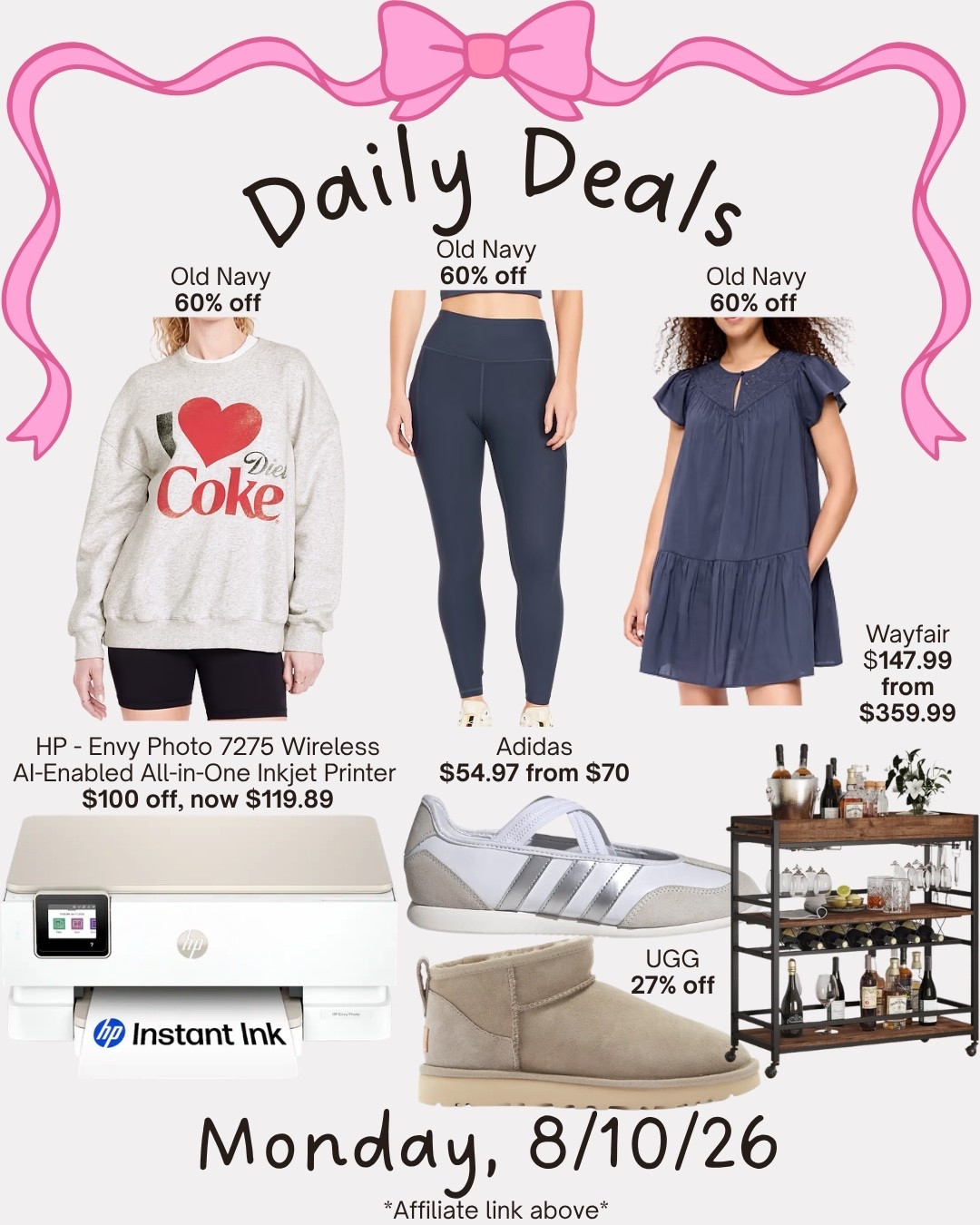 Daily deals

#LTKSeasonal #LTKSaleAlert #LTKMidsize