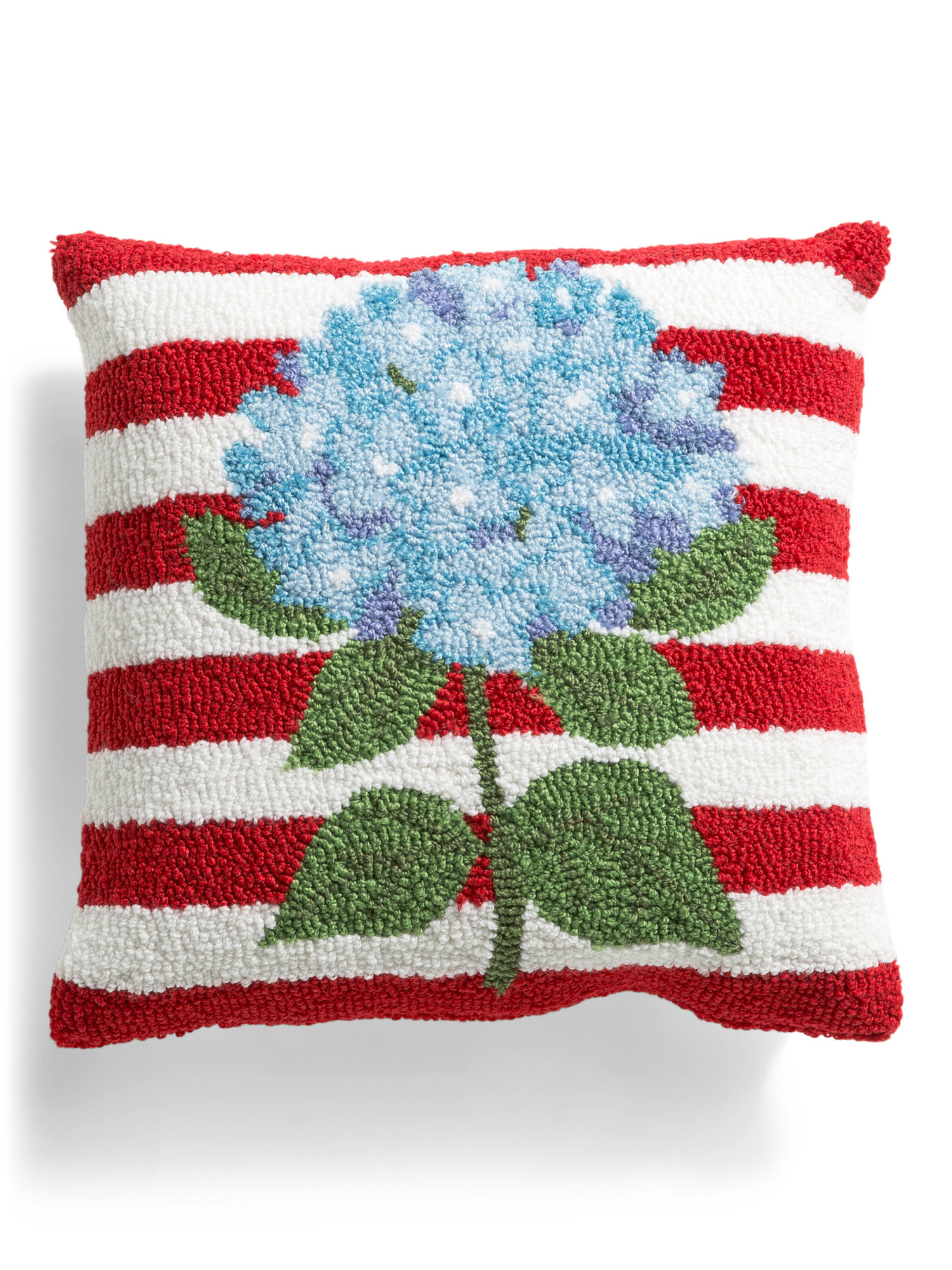 16x16 Hydrangea Flag Hook Pillow | TJ Maxx
