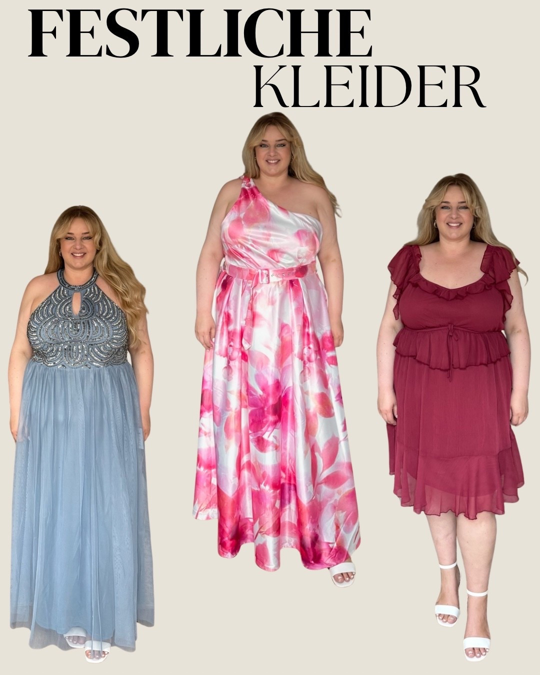 Festliche Kleider 💗

#plussizefashion #muster #kleid #curvy #festlich

#LTKdeutschland #LTKplussize #LTKkleider