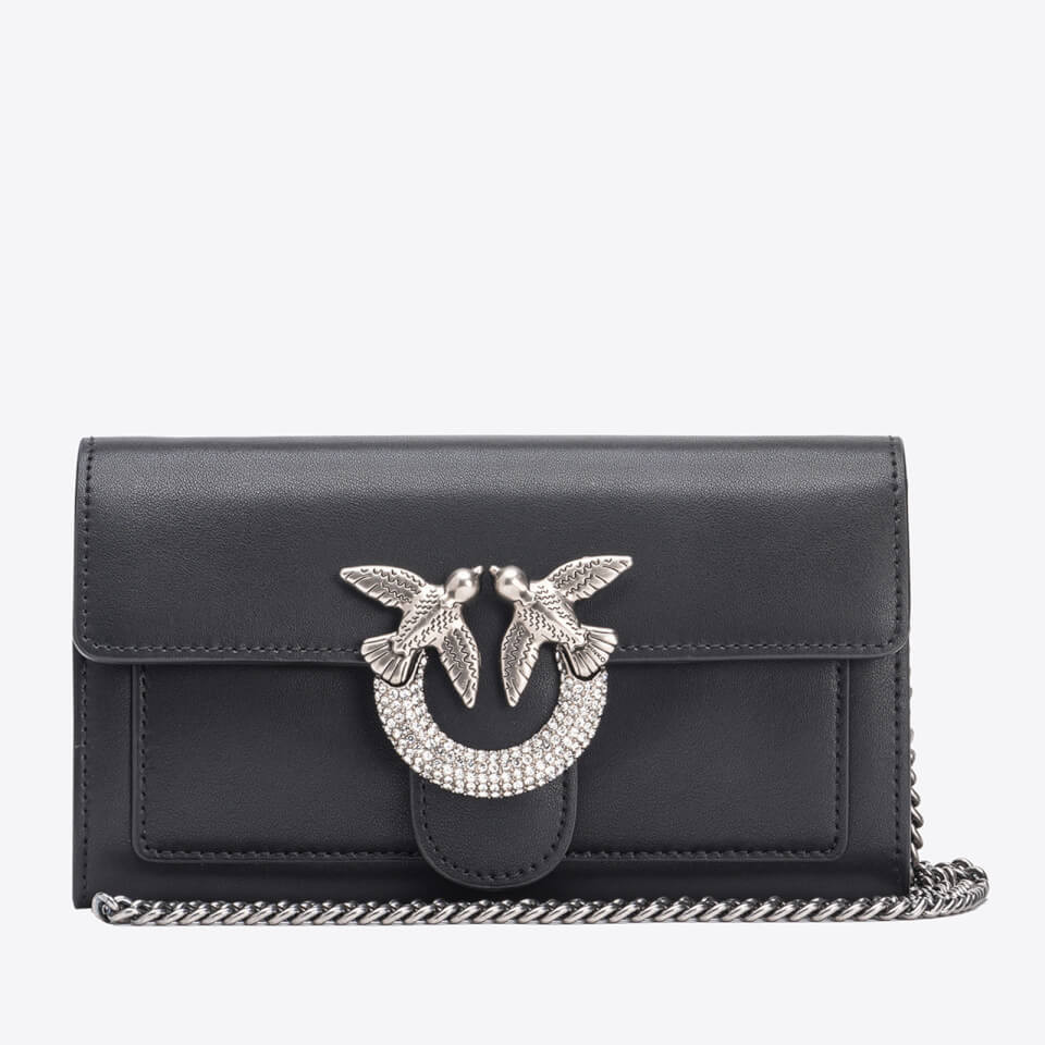 Pinko Love One Wallet Jewelled Leather Bag | Mybag.com (Global) 