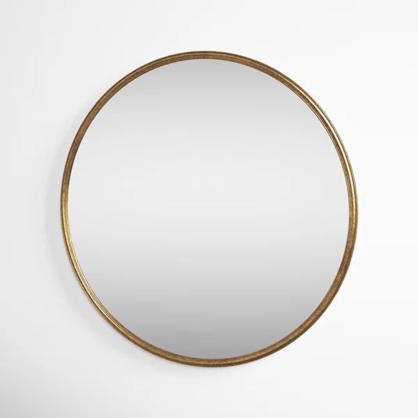 Minuet Engineered Wood Flat Wall Mirror | Wayfair North America