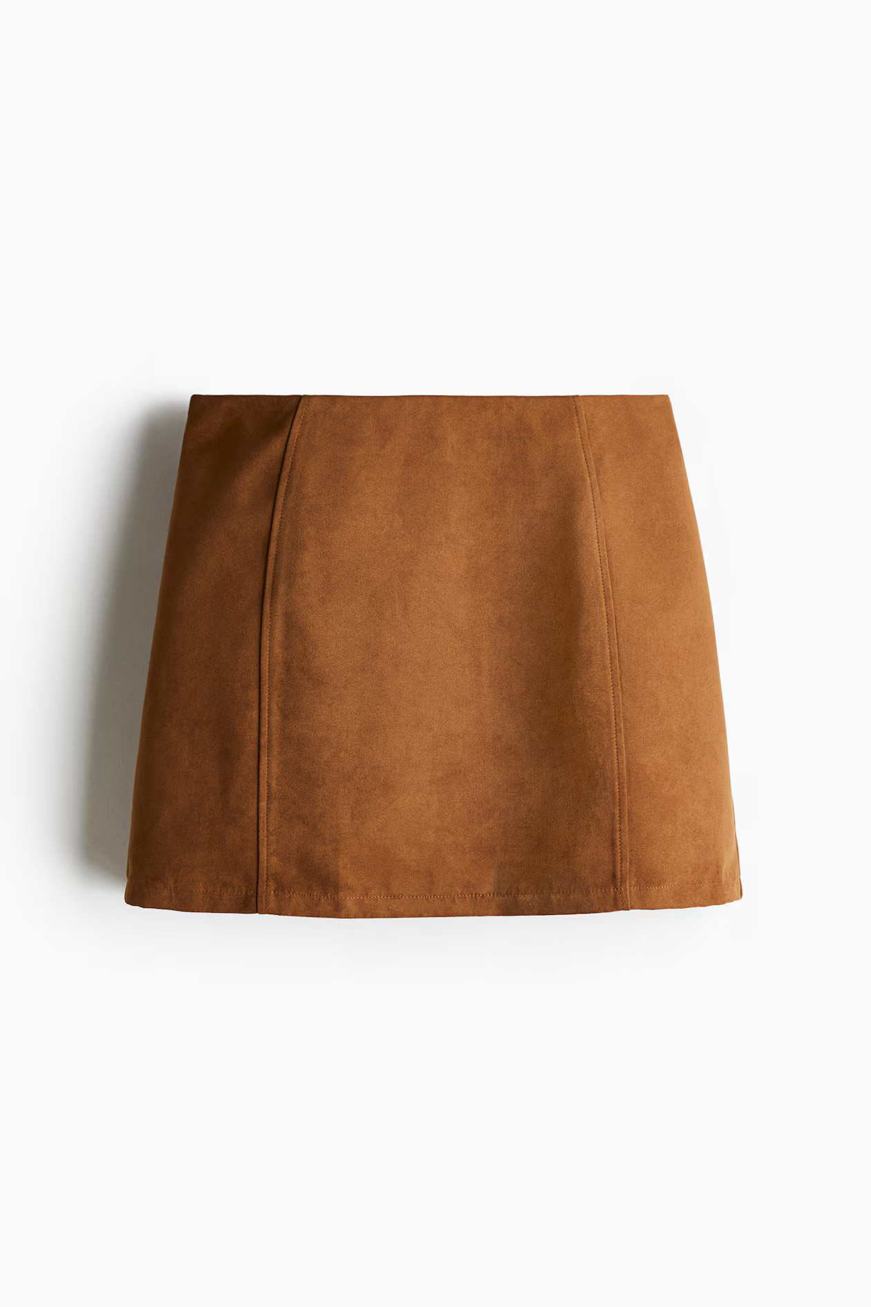 Mini skirt - Light brown - Ladies | H&M GB | H&M (UK, MY, IN, SG, PH, TW, HK)