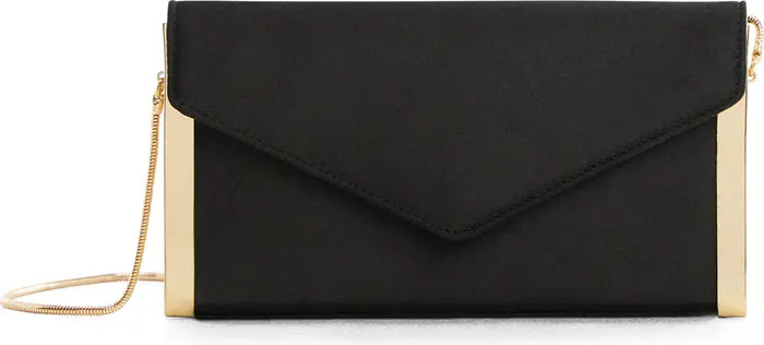 Metal Detail Flap Clutch | Nordstrom