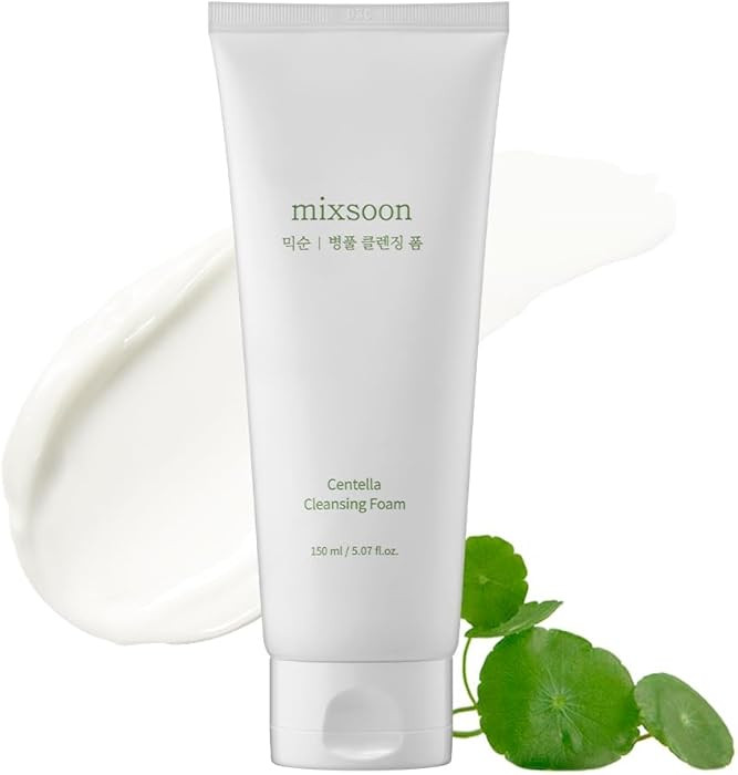 mixsoon Centella Cleansing Foam Low pH Cleansing and Soothing for Face, Face Wash with Centella A... | Amazon (US)