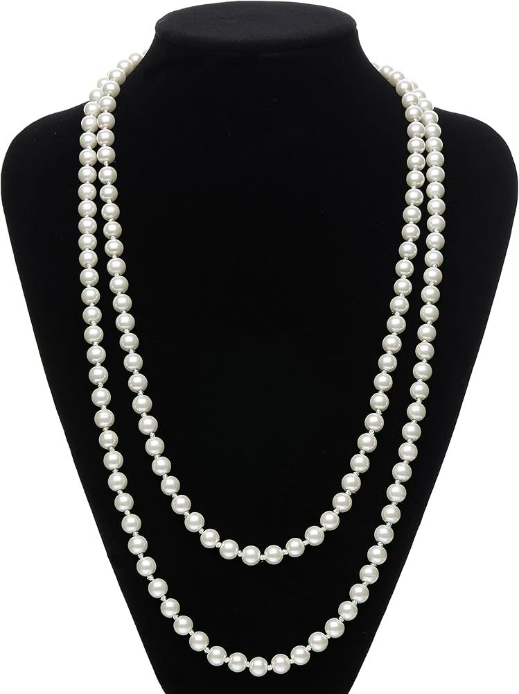Faux Pearl Necklace | Amazon (US)