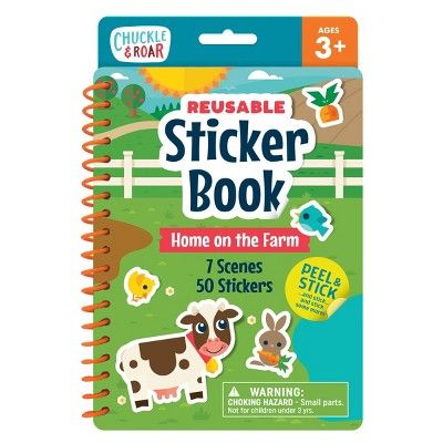 Chuckle & Roar Reusable Sticker Book - Farm Collection | Target