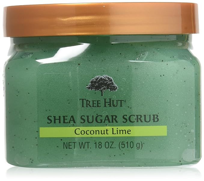 Tree Hut Sugar Body Scrub 18 Ounce Coconut Lime Shea (532ml) (2 Pack) | Amazon (US)