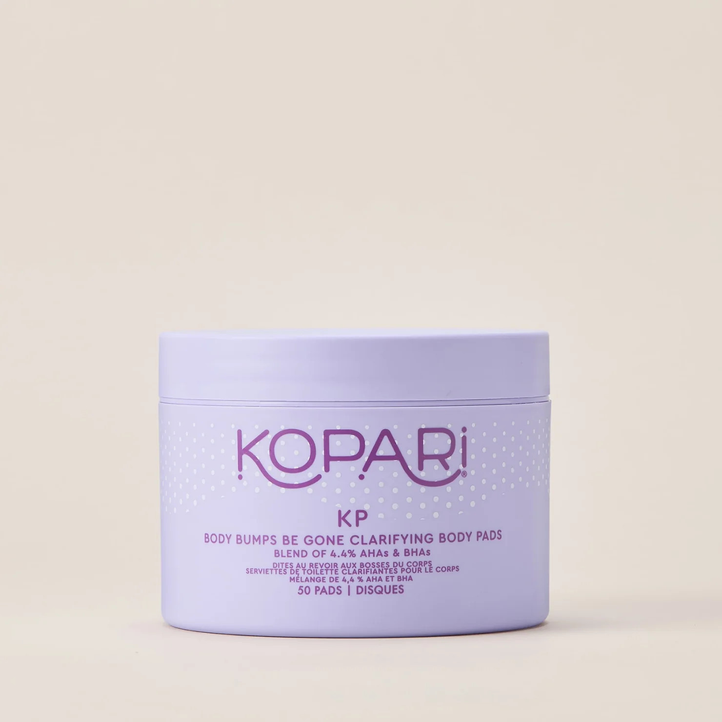 KP Body Bumps Be Gone Clarifying Body Pads | Kopari Beauty