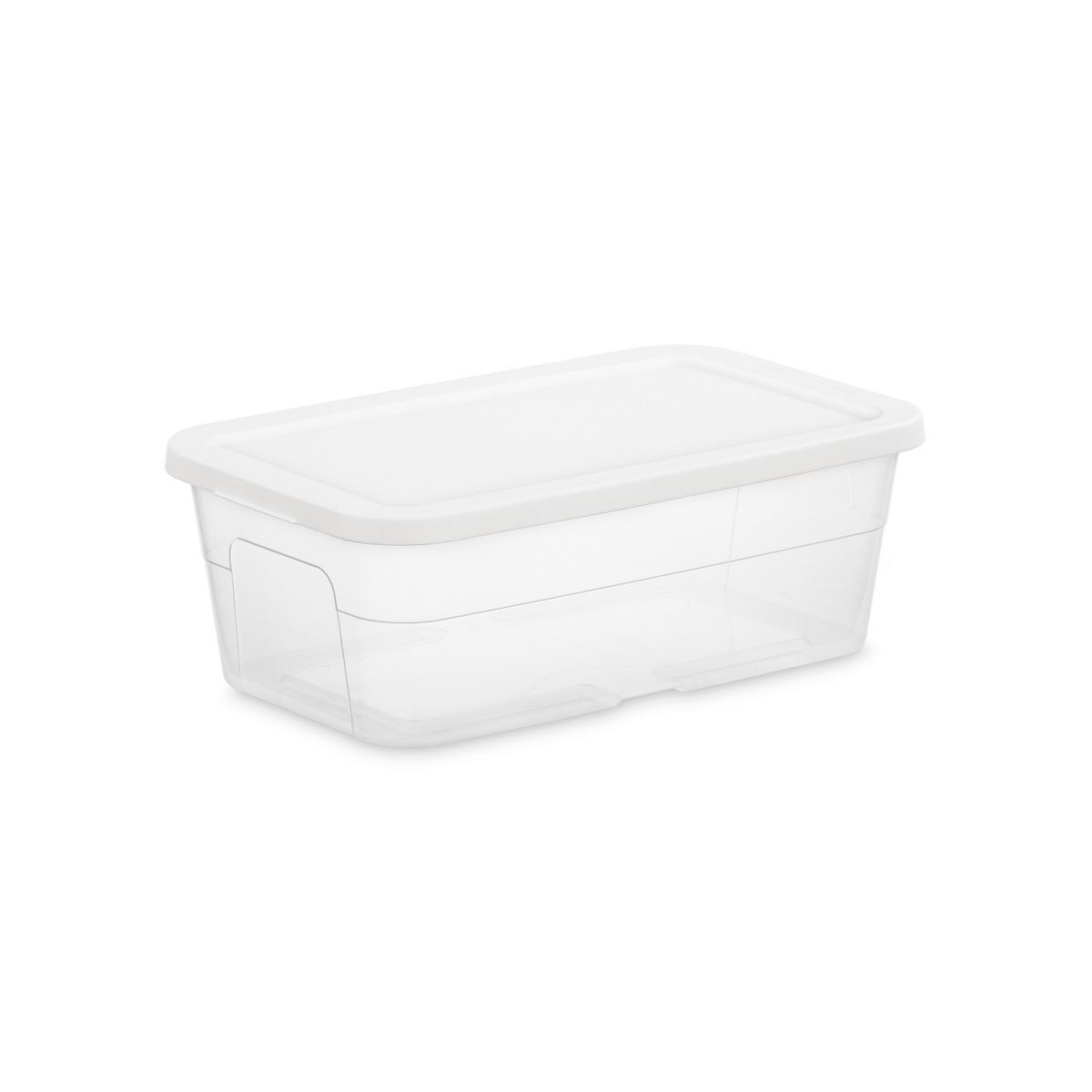 6qt Clear Storage Box White - Brightroom™ | Target