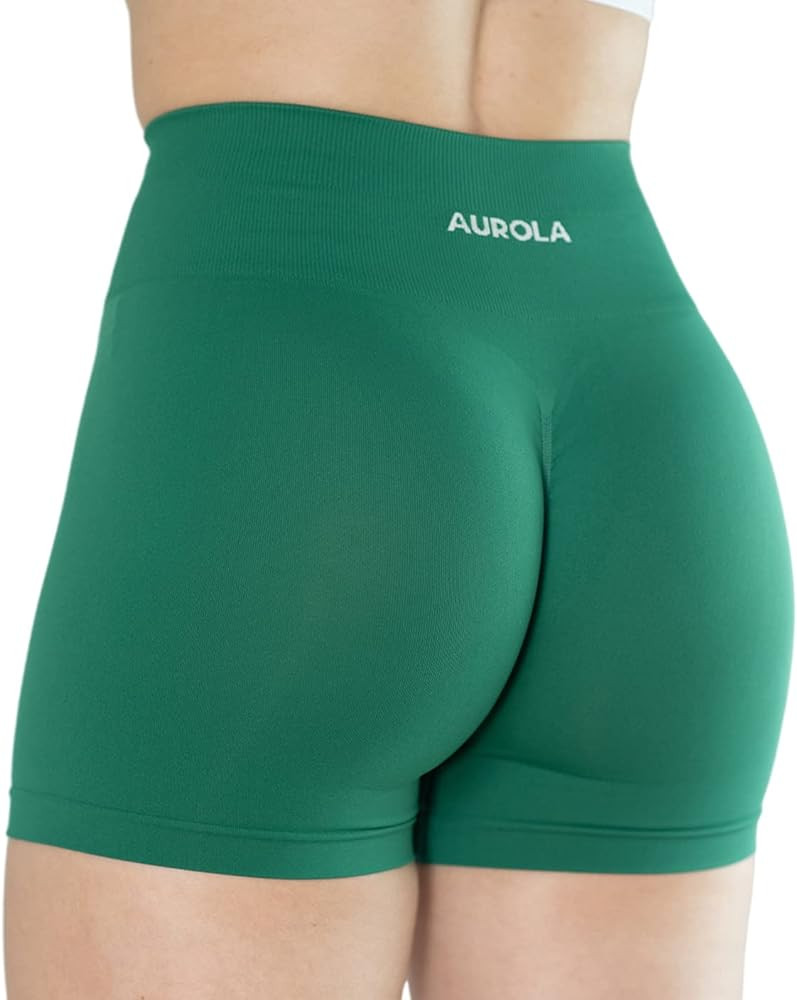 AUROLA Dream Collection Workout Shorts for Women Scrunch Seamless Soft High Waist Gym Shorts | Amazon (US)